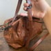 Frye Melissa Crossbody Satchel Leather Patchwork