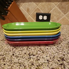 Fiesta Bread/Corn on the Cobb Trays Retired