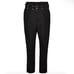 547 NEW IRO BLACK HIGH WAISTED WOOL PANTS