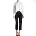 547 NEW IRO BLACK HIGH WAISTED WOOL PANTS