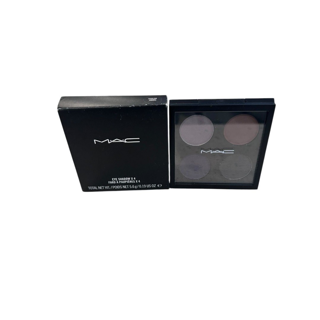 Mac Comsetics Eyeshadow Quad Parlor Smoke Rare Authentic 5.6g/0.19oz