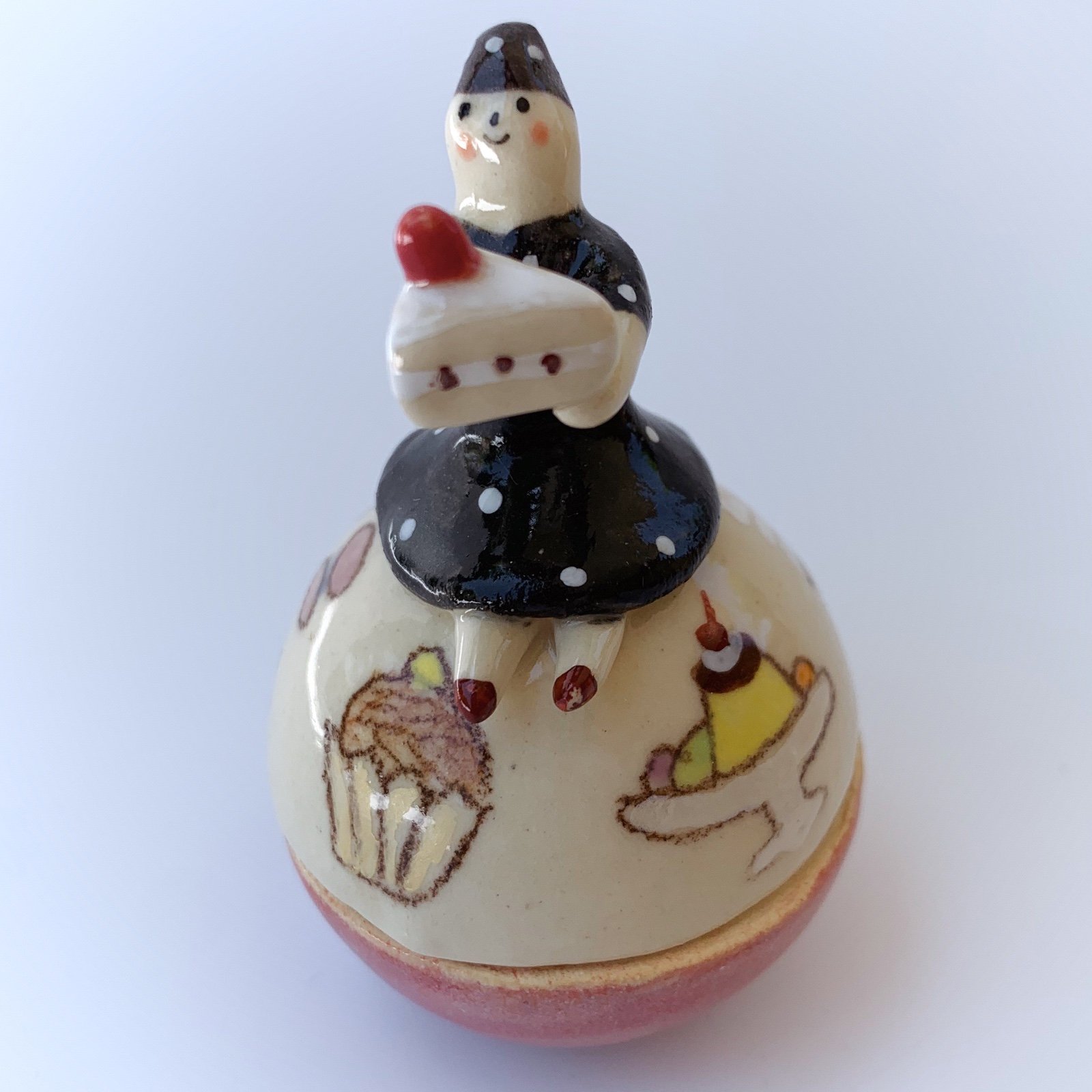 Japanese Handmade Ceramic Accessory Box