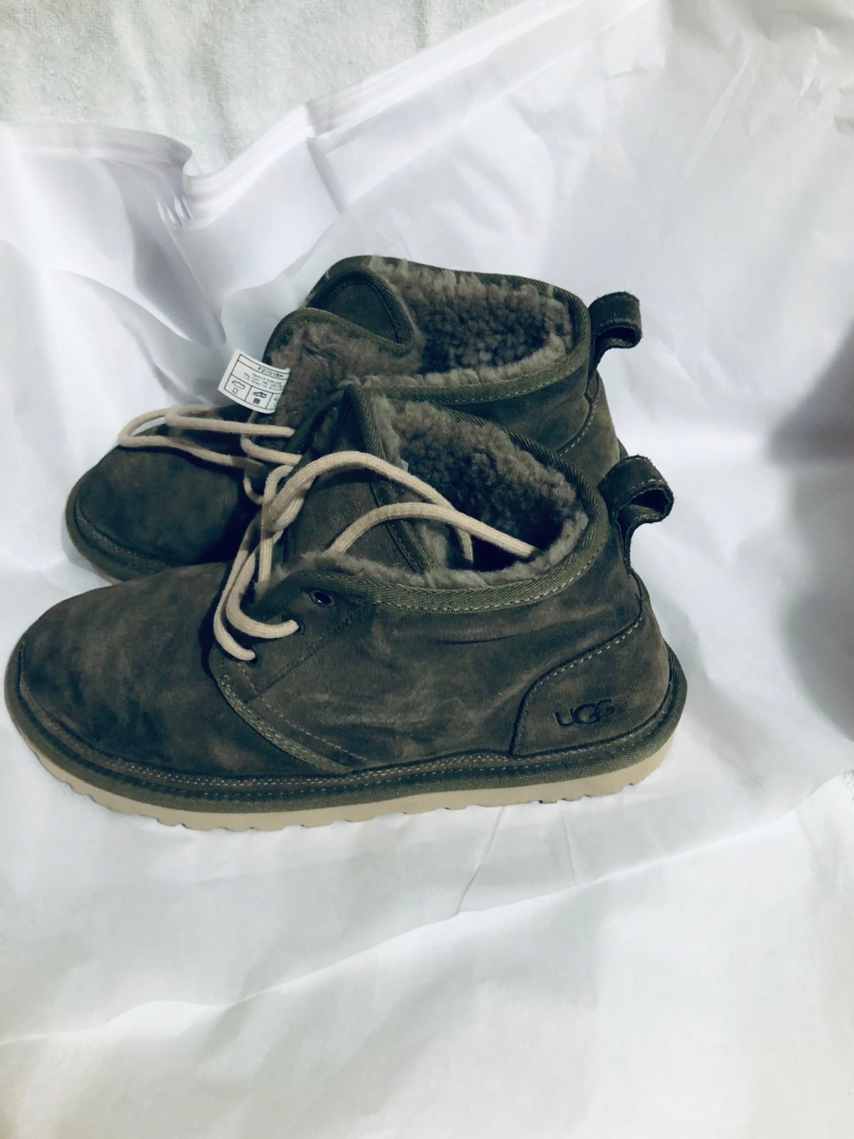 UGG Australia Green Boots. Men size 9