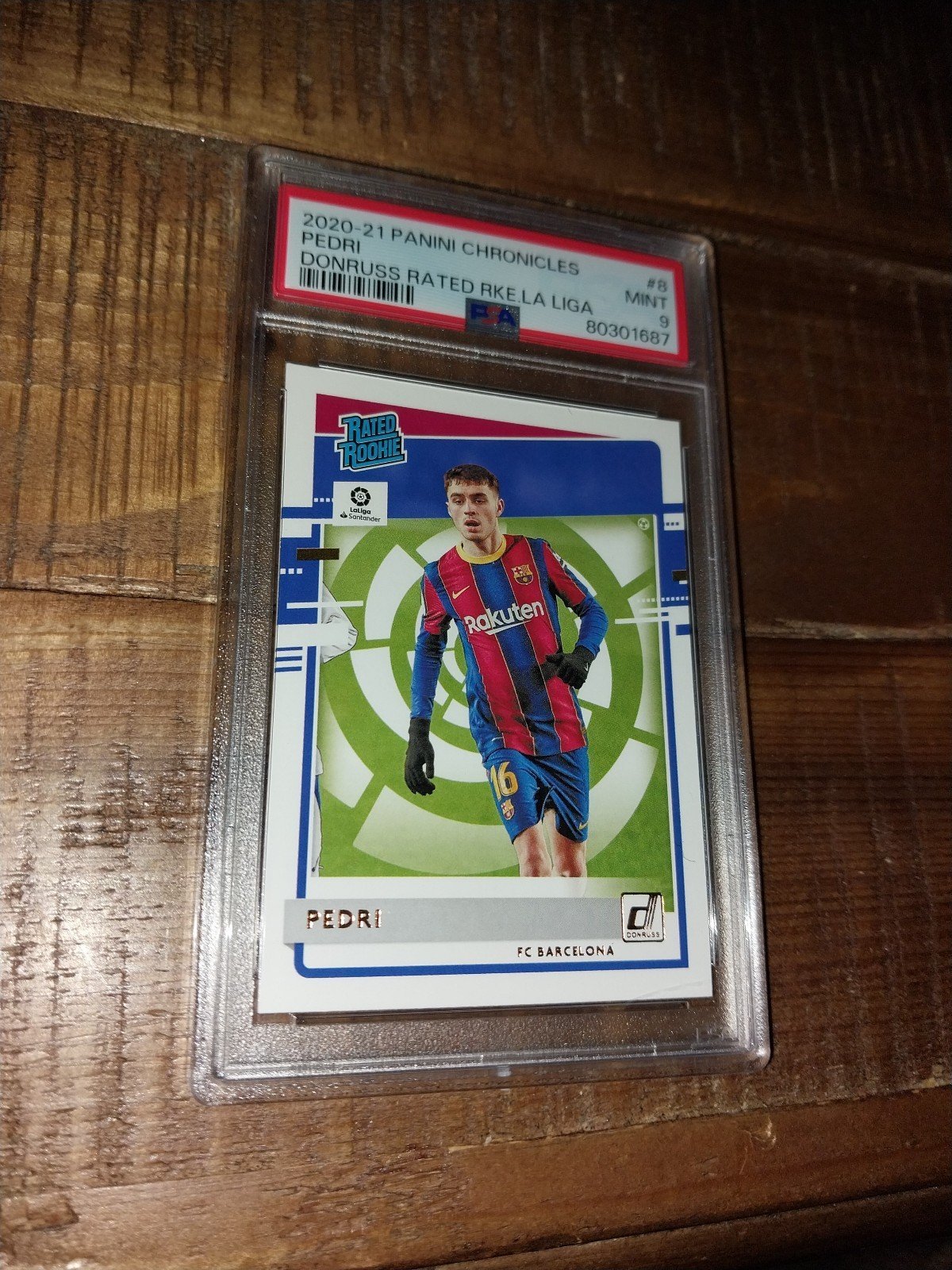 Pedri Rated Rookie Psa 9 Mint