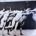 Vintage Postcard Nude Women Dancing Lick Skillet Colorado Dance Line Naked