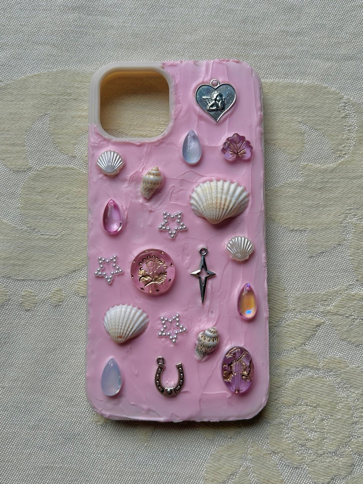 iPhone 14 case Memor decoden handmade charm phone case