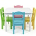 Humble crew wooden pastel table and chairs