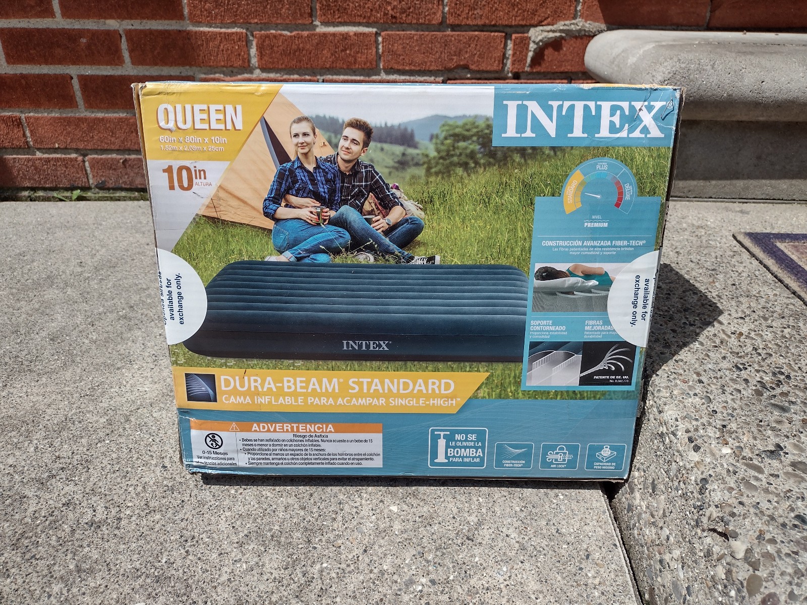 Outdoor air mattress