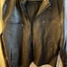 Kenneth Cole Leather Jacket Size L Black