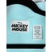 Disney Mickey Mouse Welcome Friends Crop Pullover Women L Turquoise 1/4 Zip