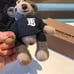 Burberry teddy bear keychain pendant