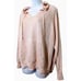 ATHLETA Evergreen Hoodie Sweater Womens 1X Pockets Pale Pink NEW No Tags 129