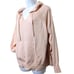 ATHLETA Evergreen Hoodie Sweater Womens 1X Pockets Pale Pink NEW No Tags 129