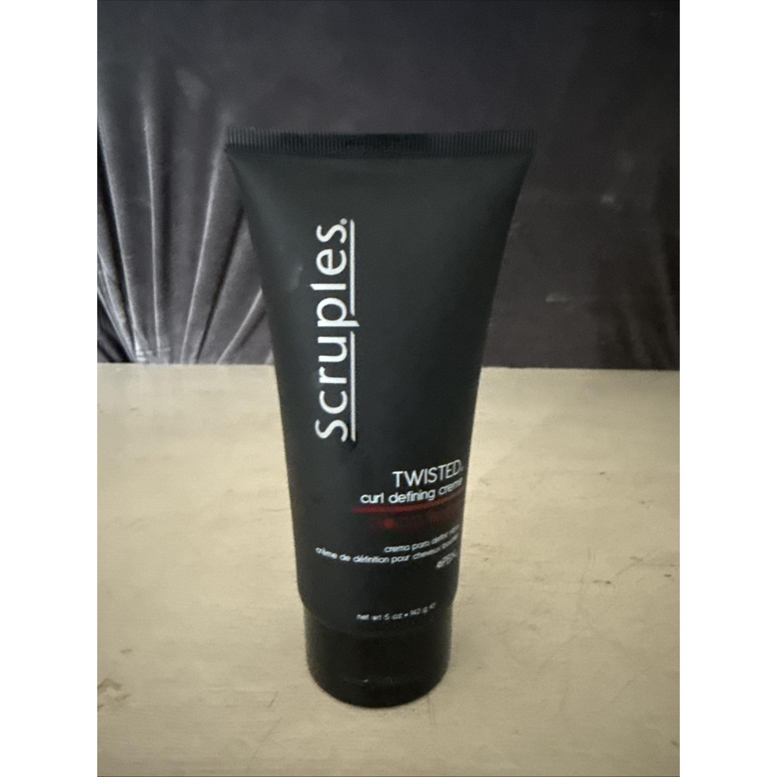 Used Scruples Twisted Curl Defining Creme, 5 oz Tube, 4.1 Oz Full