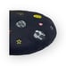 Rare: new Valfré ☻ Saturn Embroidered Wool Beret ☻ Black ☻ 1SFA Limited Ed