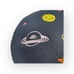 Rare: new Valfré ☻ Saturn Embroidered Wool Beret ☻ Black ☻ 1SFA Limited Ed