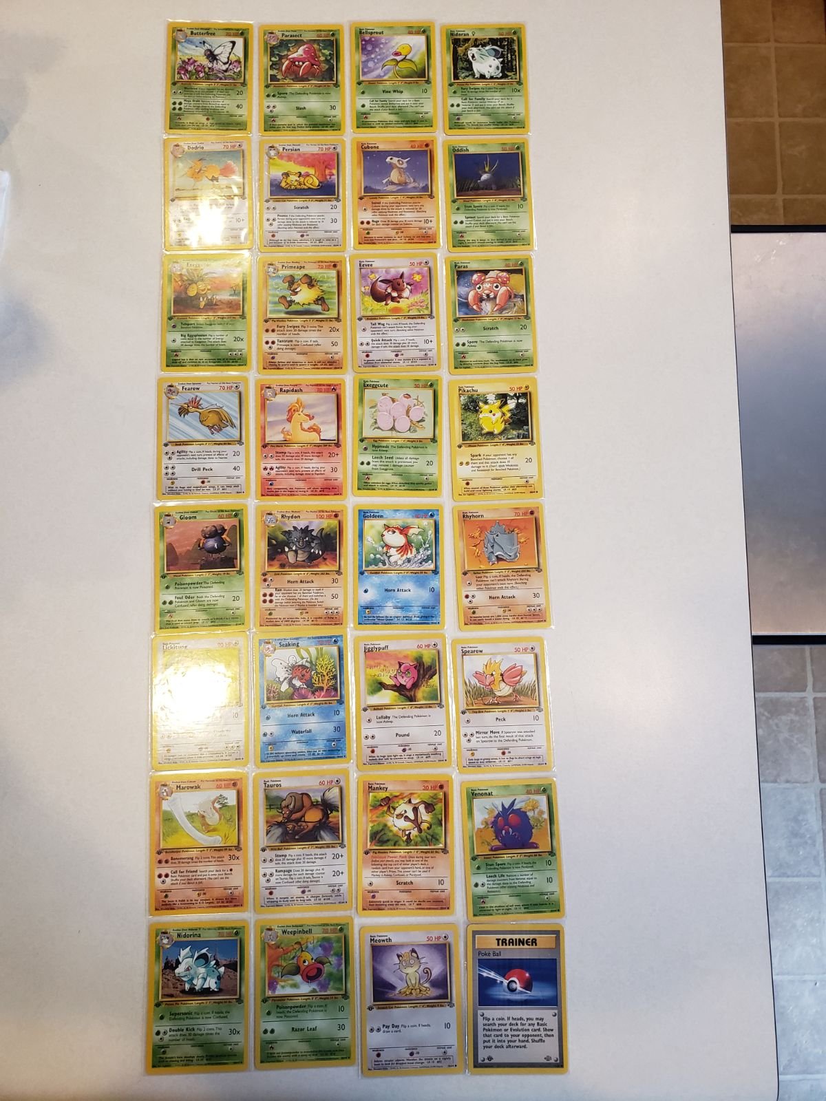 Pokemon 1st Edition Jungle Bundle