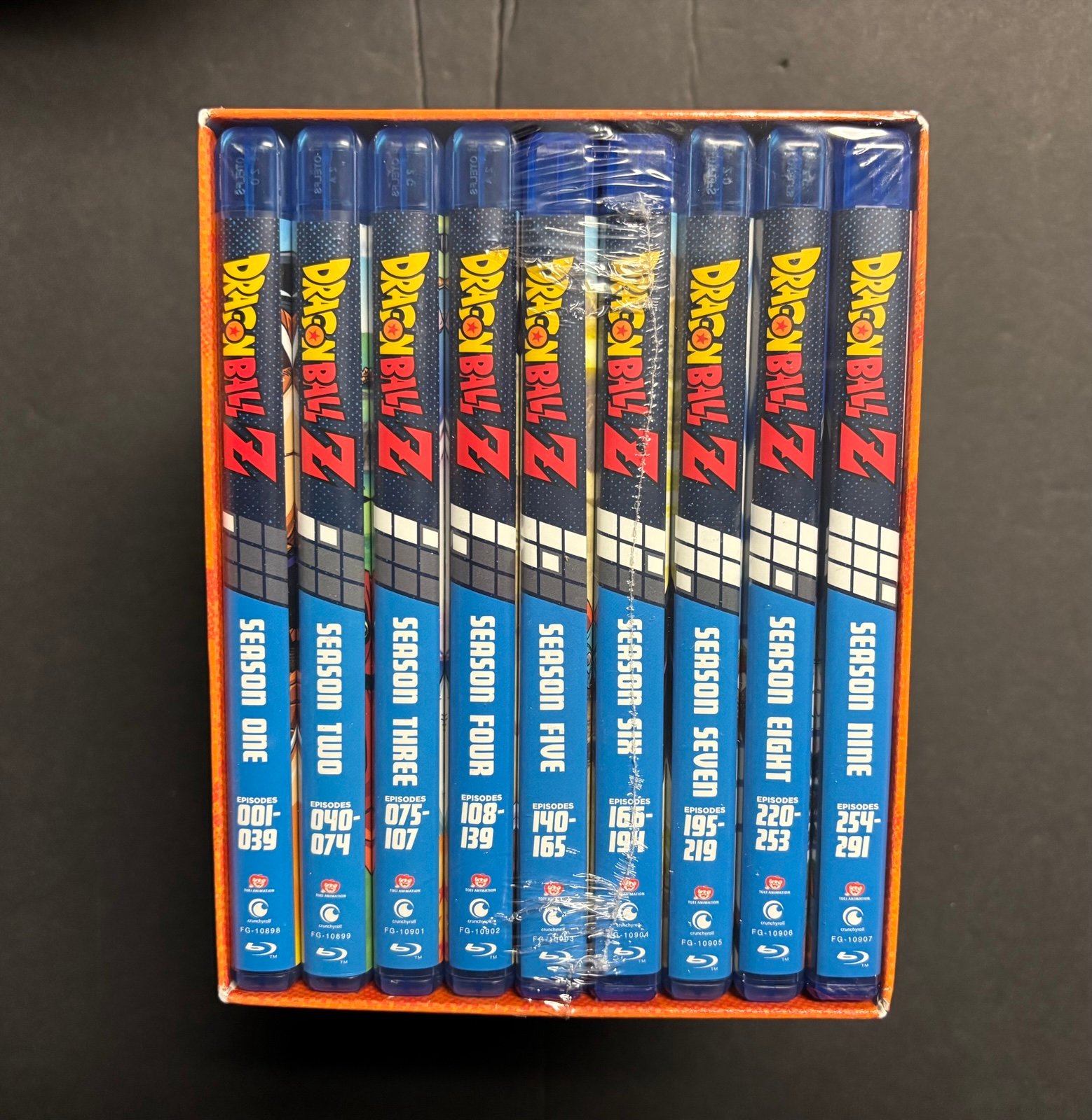 Dragon Ball Z anime blu ray 1080p complete box set season 1-9 1,2,3,4,5,6,7,8,9