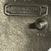 Indiana Metal Craft ~ Vintage (1977) ~ Skiing/Skier ~ Red/White ~ Belt Buckle