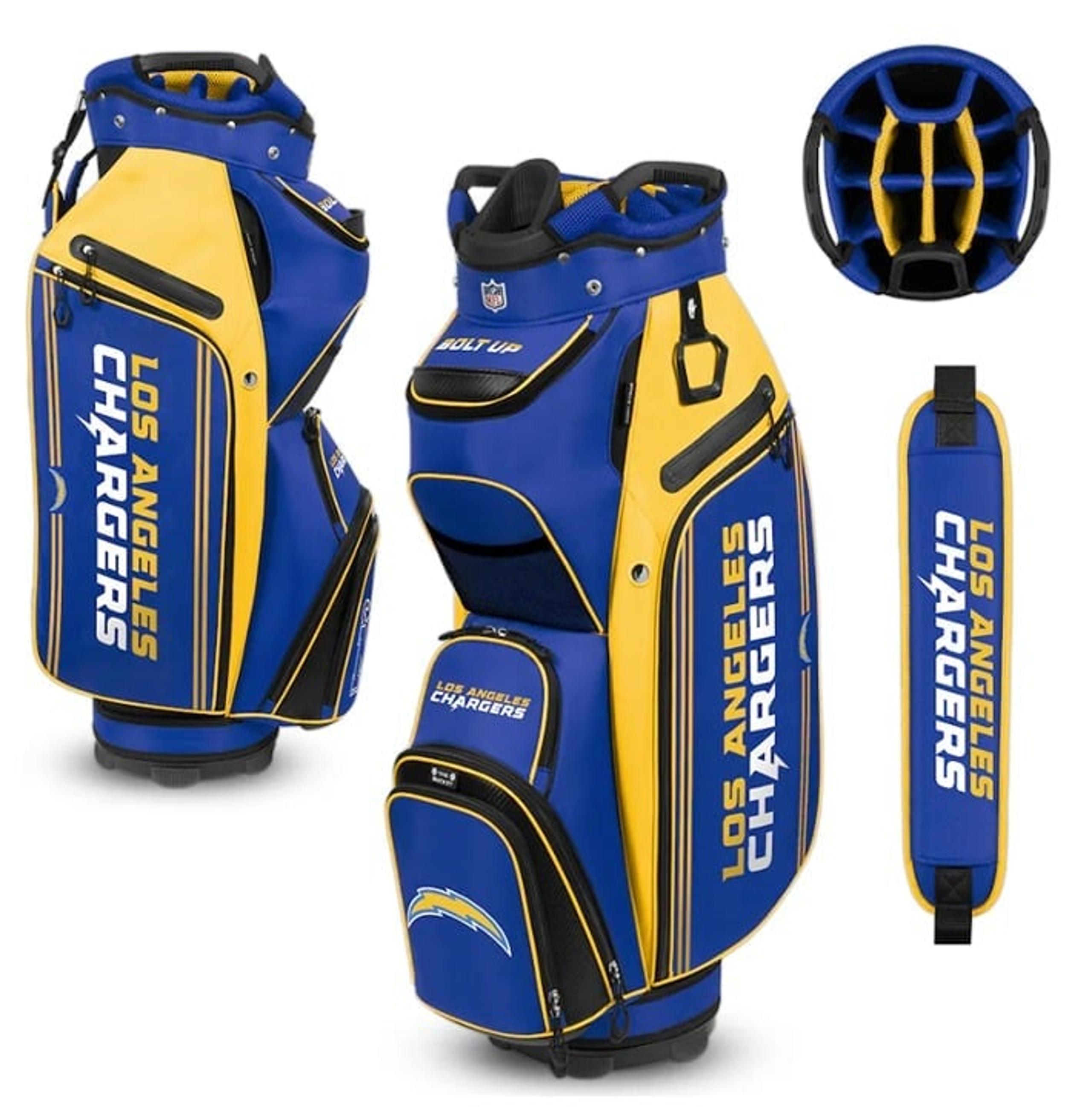 LA Chargers WinCraft Bucket III Cooler Cart Golf Bag - All Teams Available