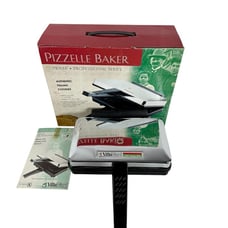 VillaWare Prima Pizzelle Baker Professional Series Model 5000-NS With Box Tested