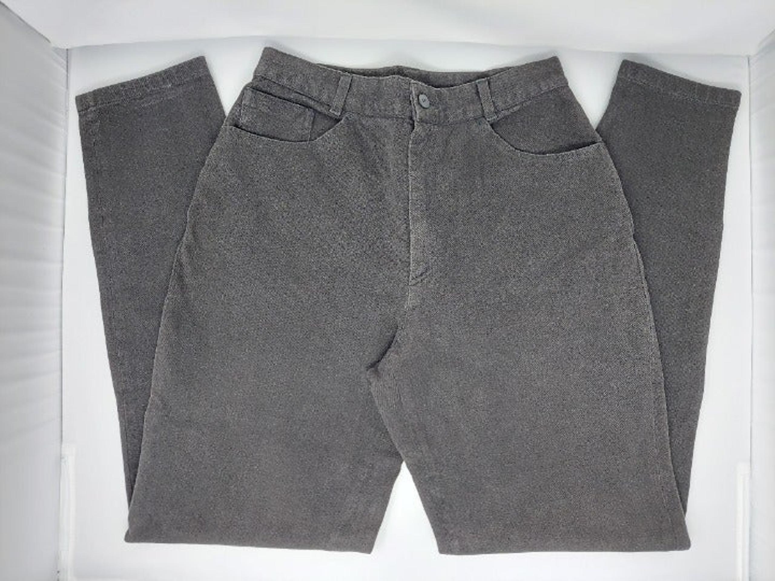 Women Mom Jeans US/Ca 10 Eur 40 UK 14 Lucia Black Cotton Lycra Vintage 1990s
