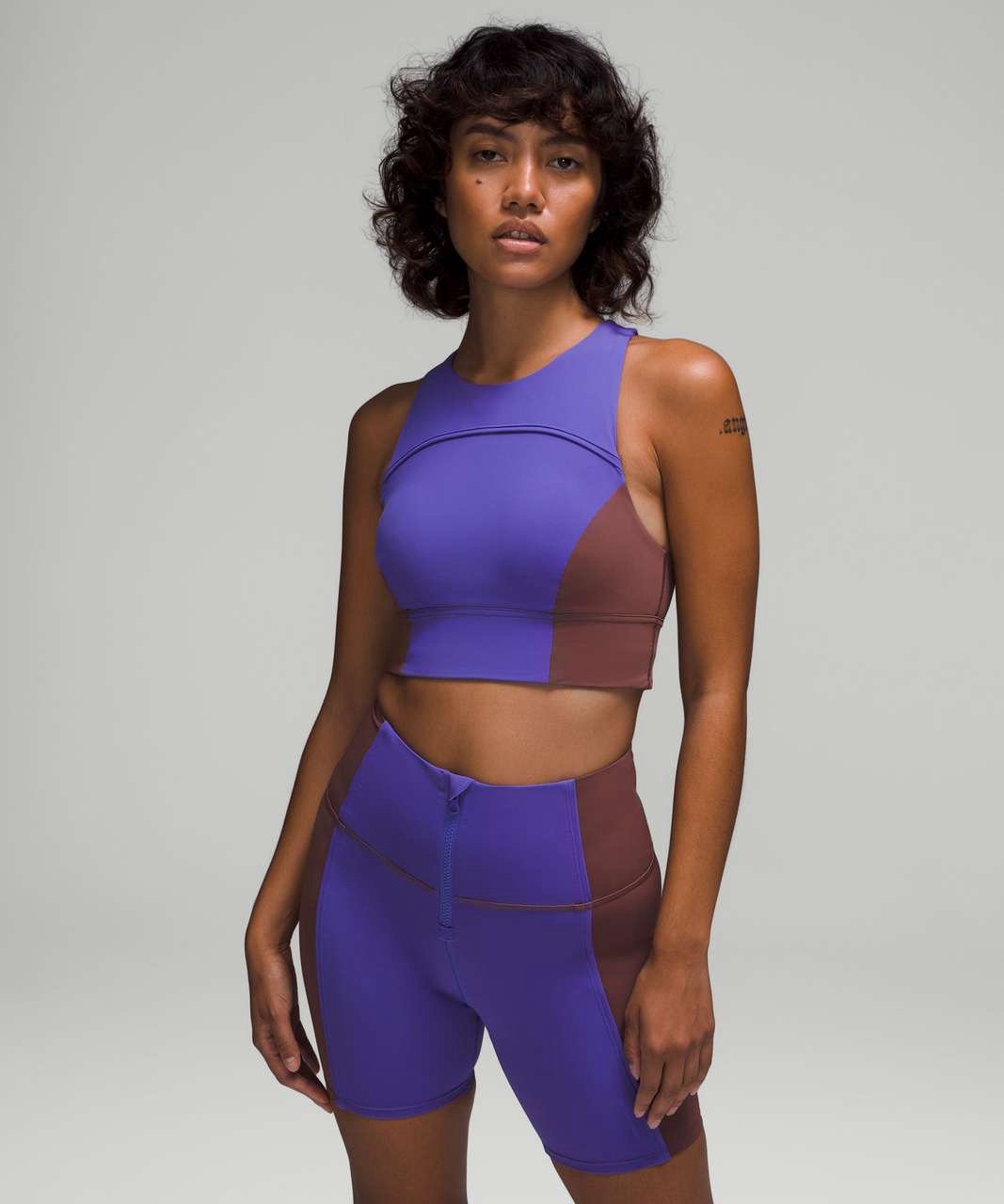 Lululemon Hike to Swim Bra size 6 Charged Indigo / Dark Oxide CHAI/DKOX