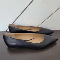 NEW Lauren Ralph Lauren Poloralphla Womens 8B Pointed Toe Ballet 100% Leather