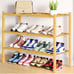 NEW 3-Tier Bamboo Shoe Rack Storage Organizer