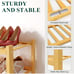 NEW 3-Tier Bamboo Shoe Rack Storage Organizer