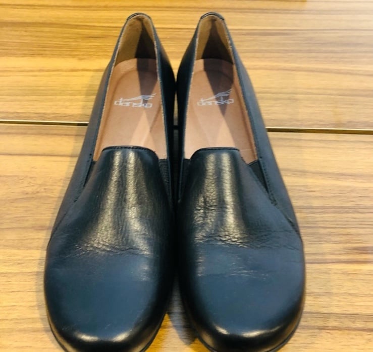 Dansko Sz 40 Farah Shoes Black New No Box