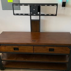 TV Stand (Wood & Steel) for 40’ - 65’ Flat Screens - Free delivery