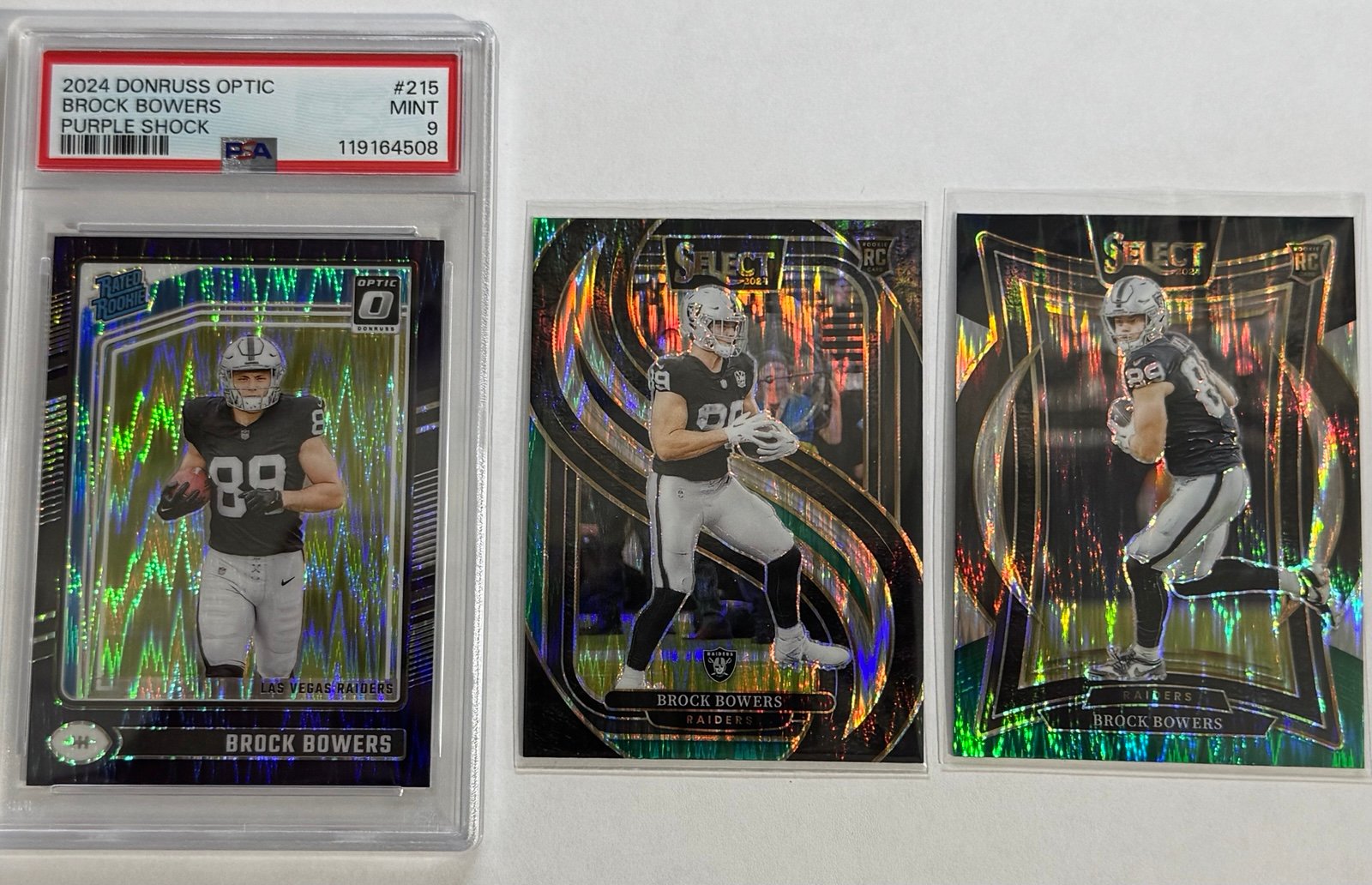 Brock Bowers 2024 Rookie Lot