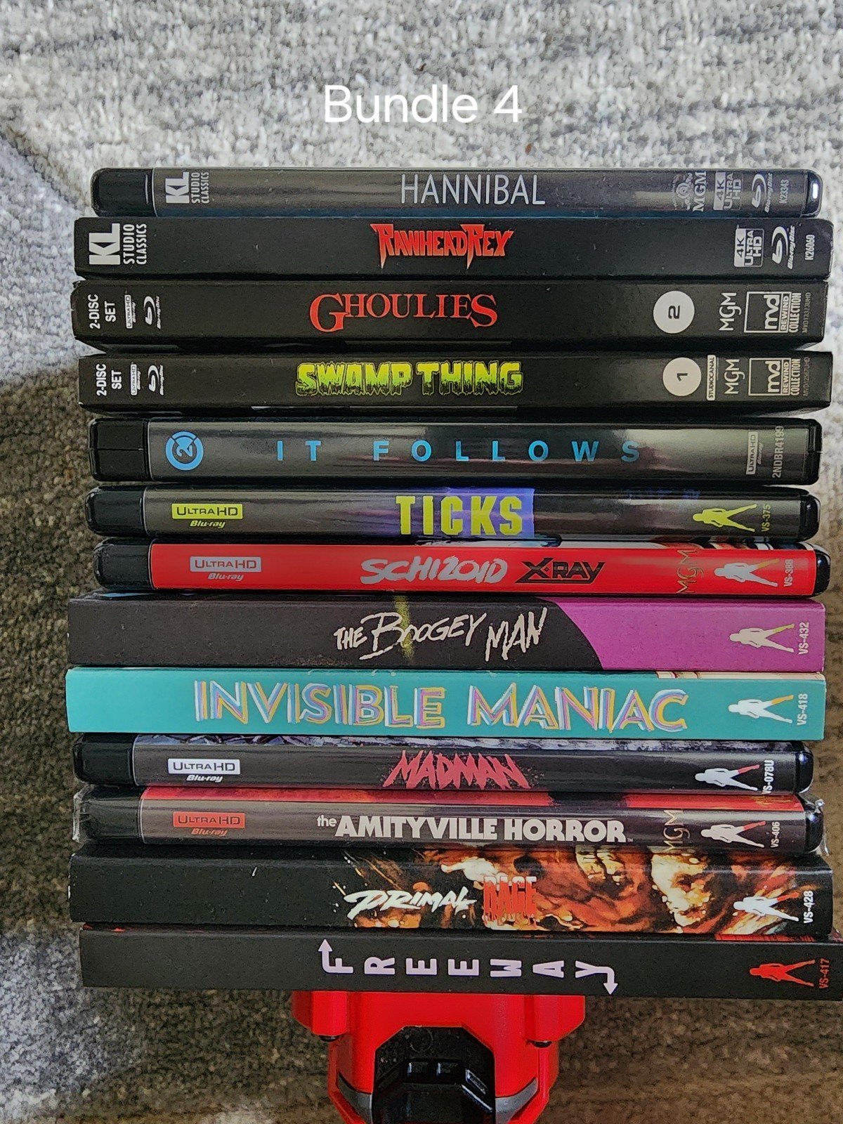 4k Horror movie lot Vinegar Syndrome/Boutique mvd/kino