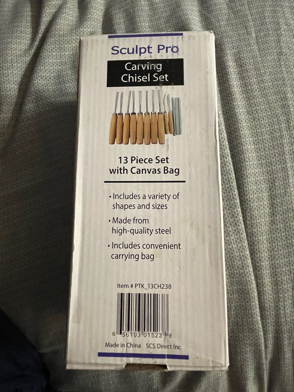 Carving Chisel Set Comes with Bag