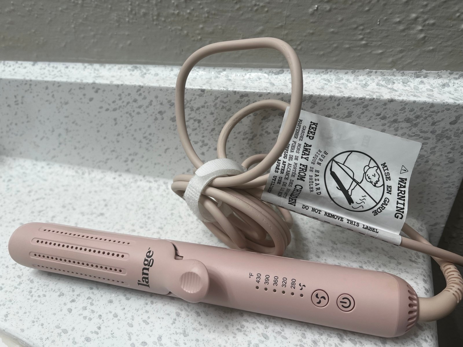 L’ange Hair Le Duo 360 degree Airflow straightener/curler (SHORT)