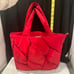 Vince Camuto Puffy Nylon Woven Dayah Tote