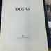 Edgar Degas Portfolio 6 Color Plate Art Prints by Skira 13x17 Impression Vintage