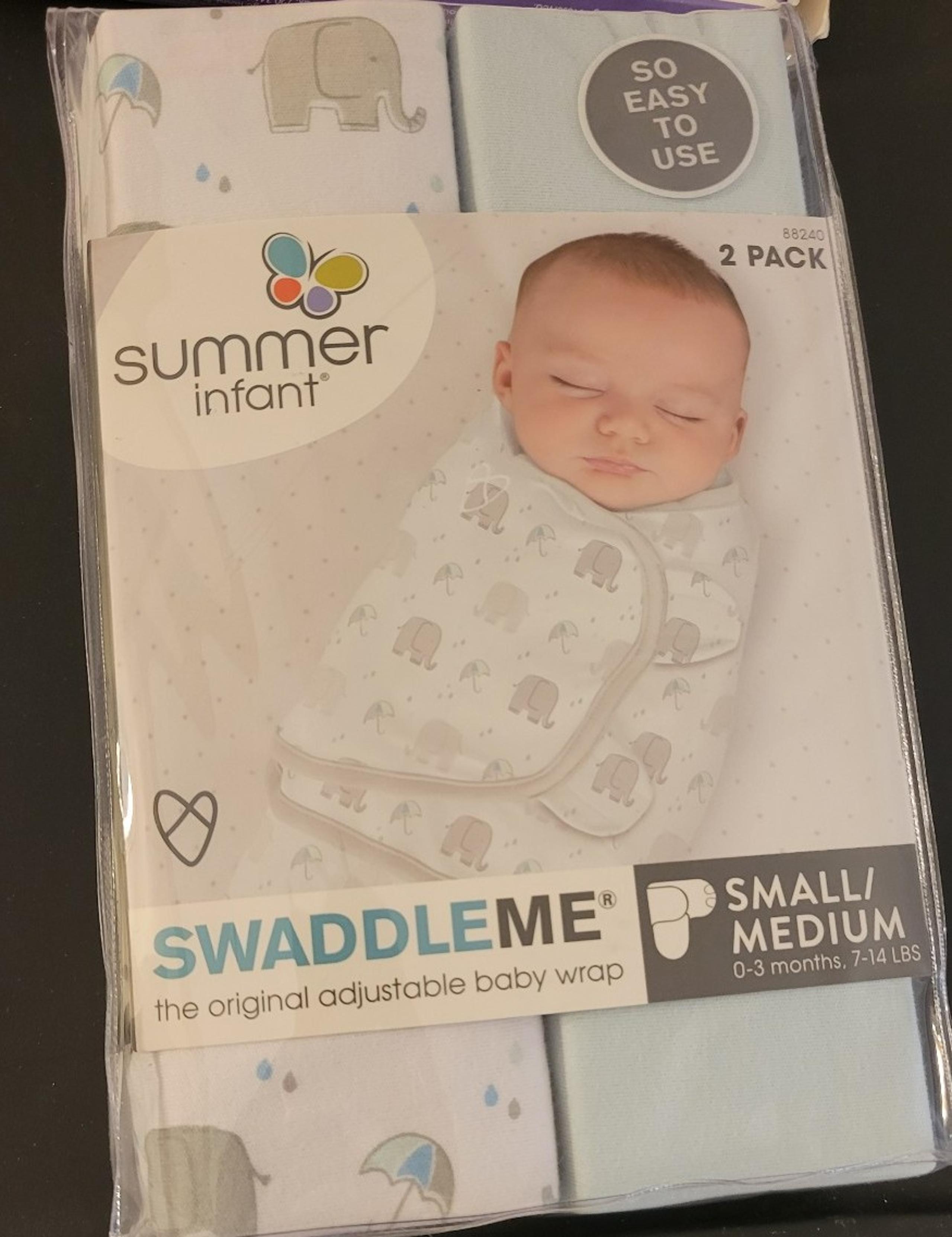 Summer Infant Swaddle Me - 2 pack
