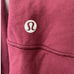 Lululemon Burgundy Long Sleeve Front Pocket Hooded Shirt 4