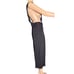 Vintage 80s Leger Black Preppy Punk Wide-Leg Madonna Look Jumpsuit, Sz Small