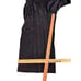 Vintage 80s Leger Black Preppy Punk Wide-Leg Madonna Look Jumpsuit, Sz Small