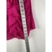 Express Vintage Y2K 100%Silk Pink Barbie Halter Ruffle Top Size 8 Sexy