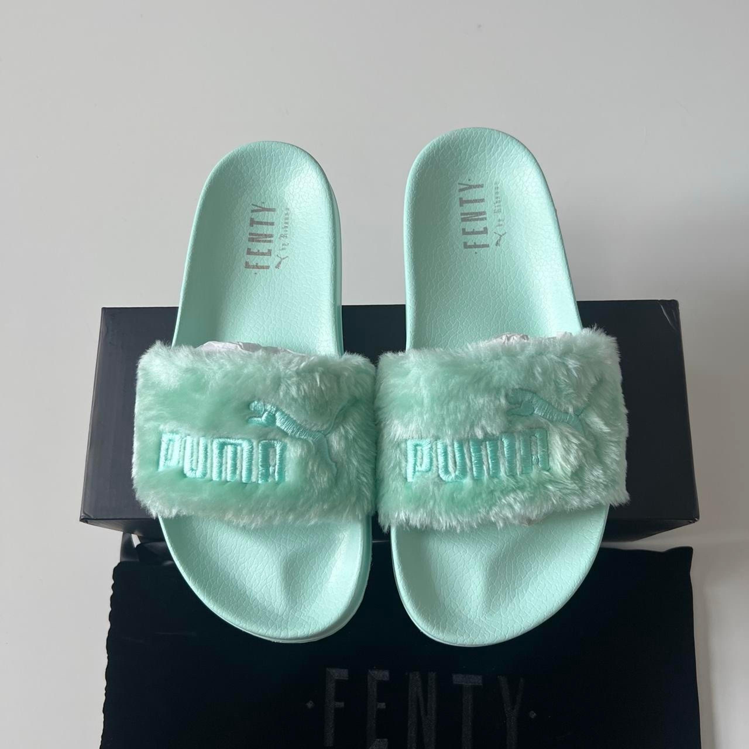 Rihanna Fenty X Puma slides in bay