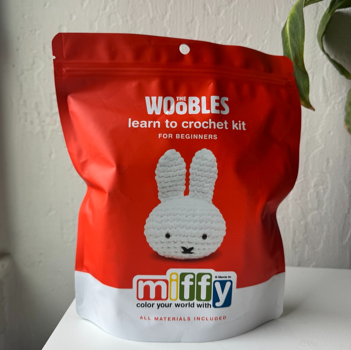 *New* The Woobles Miffy Crochet Kit + Limited Edition Hook