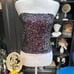 Free People Sequin Tube Top Size Small