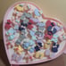 Heart bear star rings