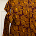 Women African Traditional Wax Print Wrap Skirt 36” Length 3.5” Band Height Sz L