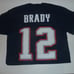 NFL Men's Shirt Small Tom Brady #12 S
