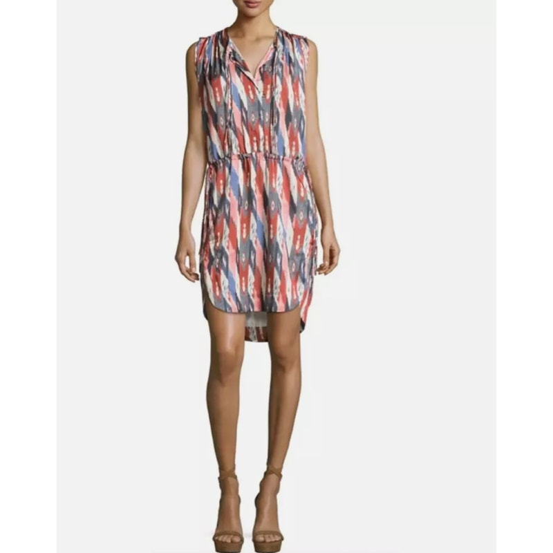 Isabel Marant Etoile Dress Size 2 (FR 34) Hollis Ikat Sleeveless Shift